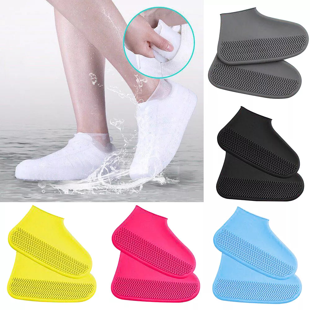 Reusable Non-Slip Waterproof Silicone Shoe Covers