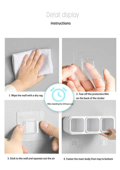 Wall Mount Spice Rack Organizer A1