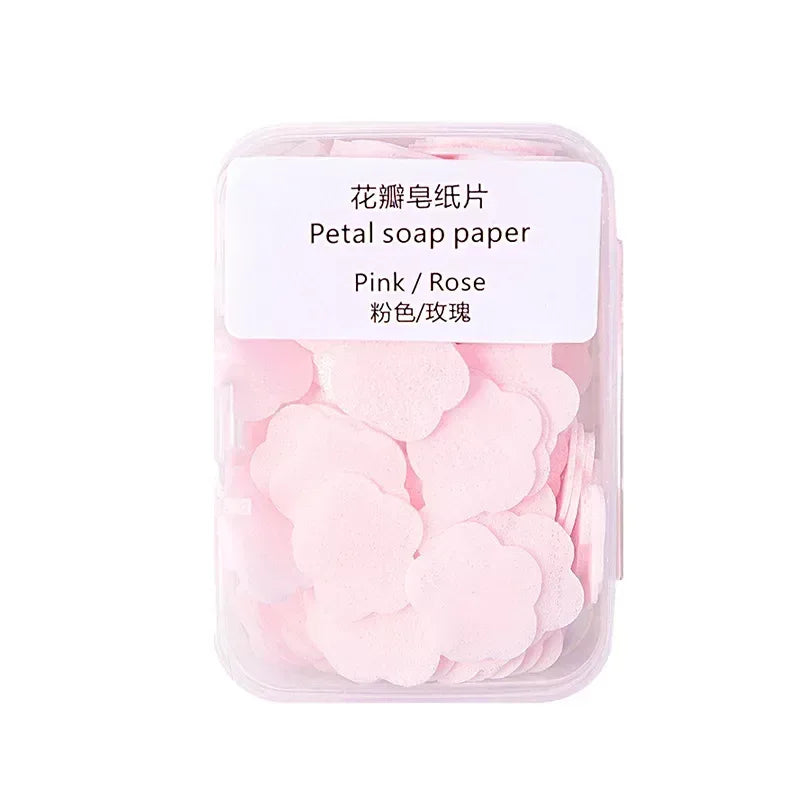Disposable Scented Mini Paper Soap for Hand Washing No.6 100pcs