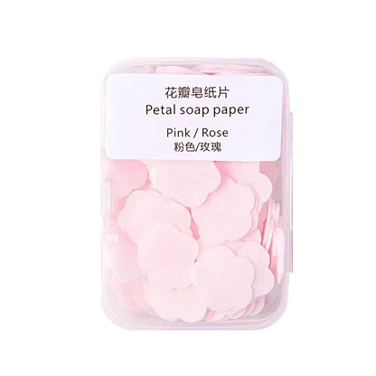 Disposable Scented Mini Paper Soap for Hand Washing No.6 100pcs