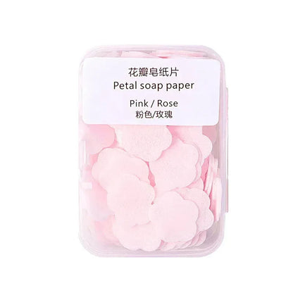 Disposable Scented Mini Paper Soap for Hand Washing No.1 50pcs