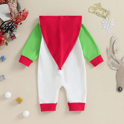 Lioraitiin Baby Christmas Romper green / United States / 6M