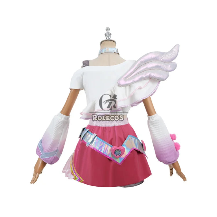 Lovestruck Lux Cosplay Costume – LOL Valentine’s Day Skin Full Set