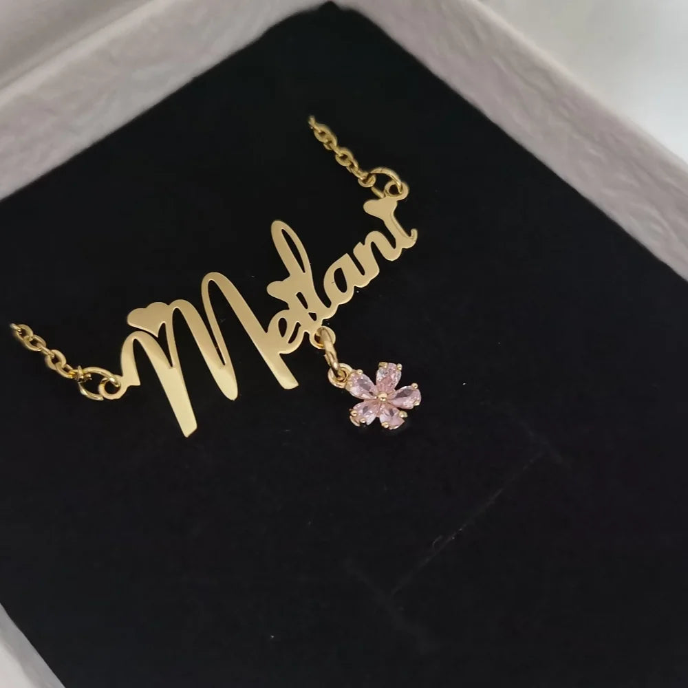 LeeChee Custom Name Jewelry Set-Gift For Kids