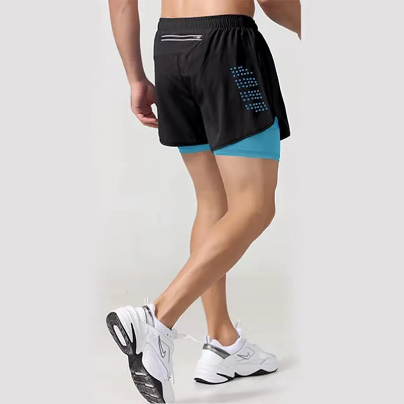 Sportswear Double-deck running Training Short