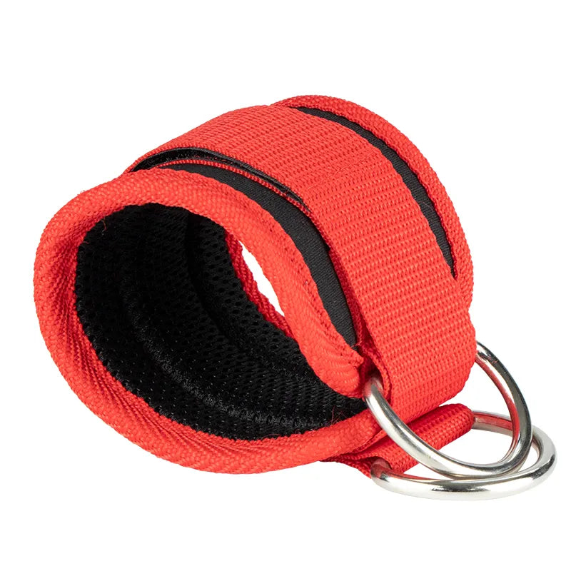 Gym Ankle Straps Double D-Ring