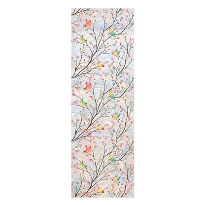 3D Static Cling Flower Glass Sticker (Opaque Window Film) A4 120X40CM / United States