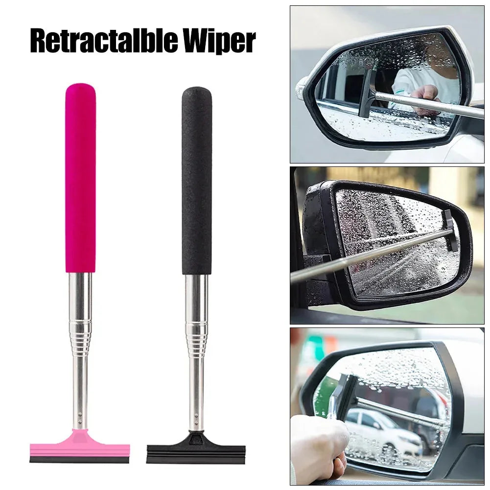 Car Rearview Mirror Wiper black