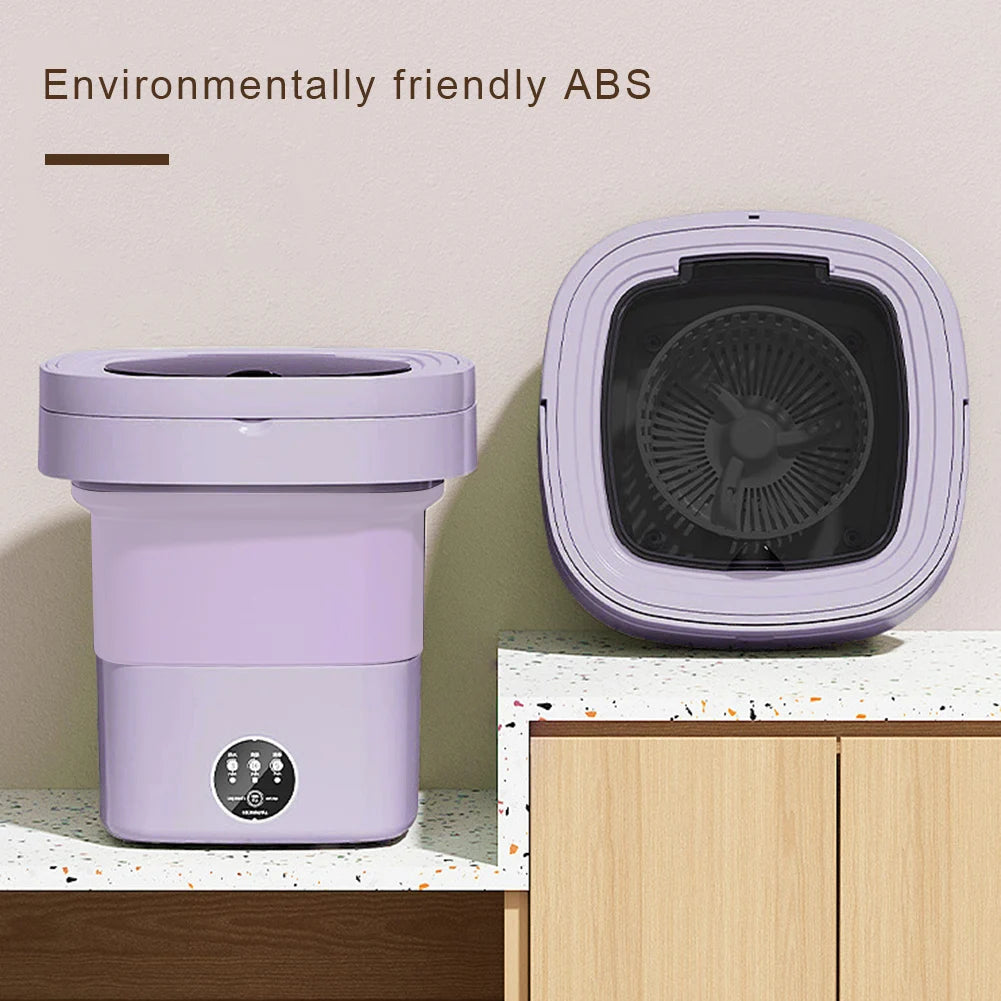 Portable mini washing machine