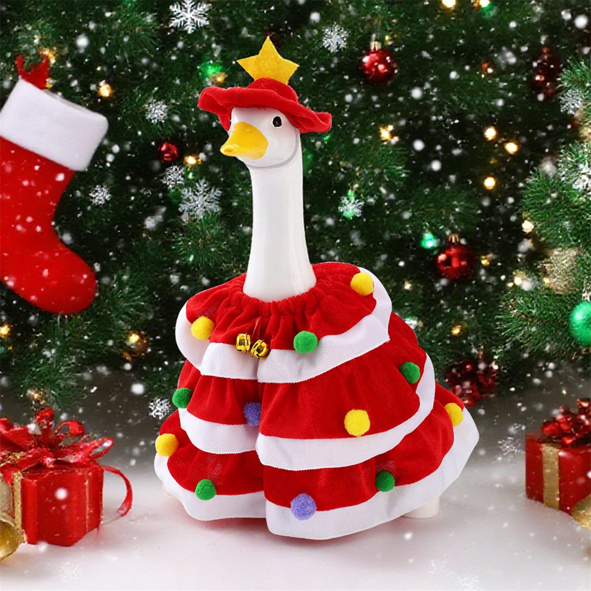 Festive Holiday Goose Costume Set