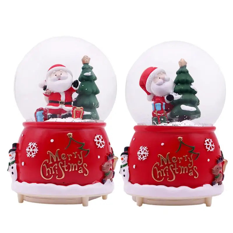 Santa LED Musical Christmas Snow Globe