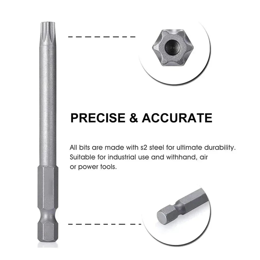 Magnetic Security Screwdriver Tool Set 50mm 12pcs Set