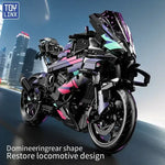 Kbox 1920-Piece Motorcycle Racing Building Block Model 88015H 1920PCS / United States