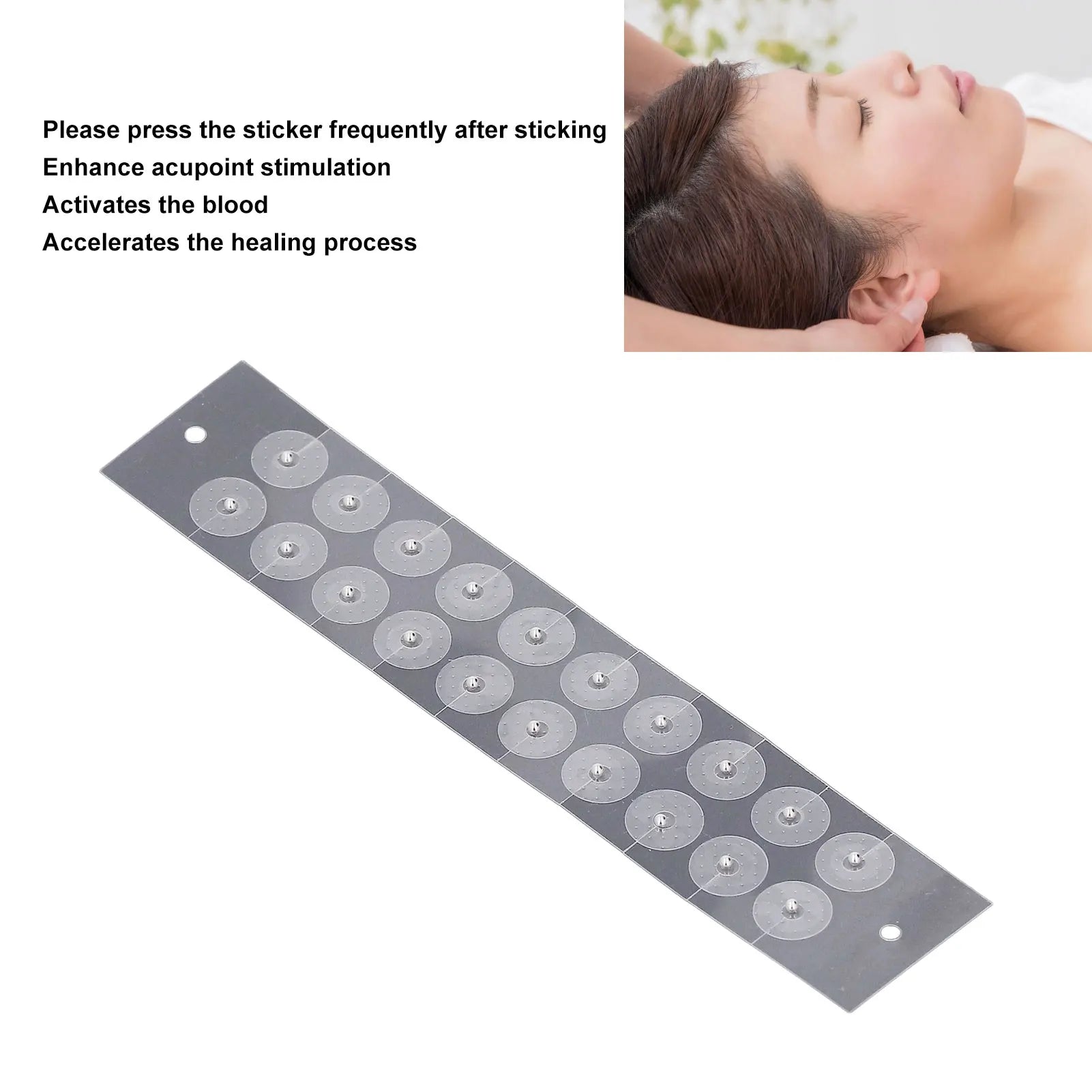 Ear Bead Patch Auriculotherapy Acupressure Sticker