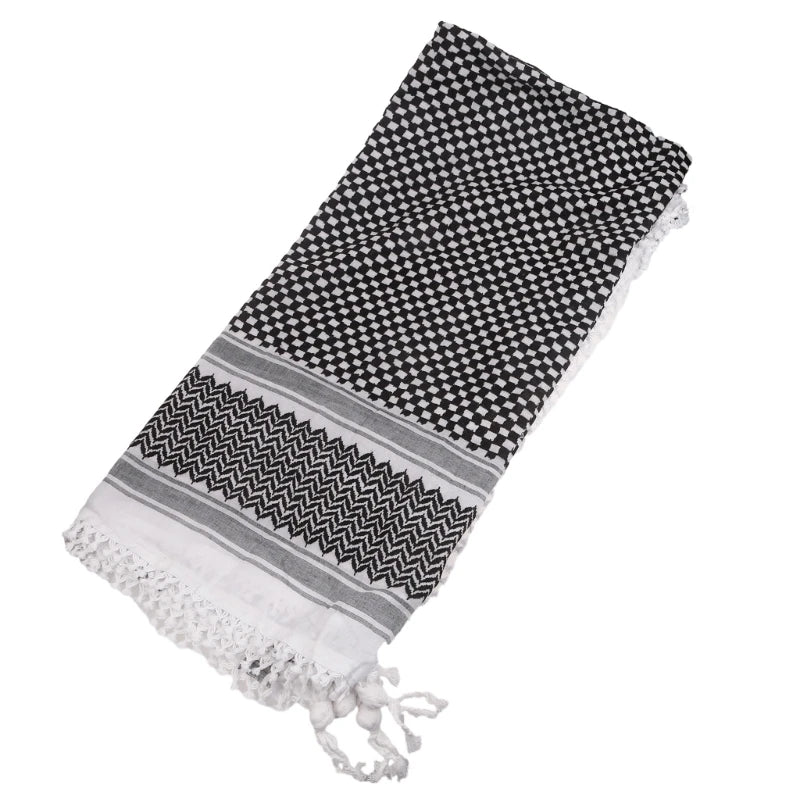 Jacquard Pattern Scarf Arab Hair Kerchief