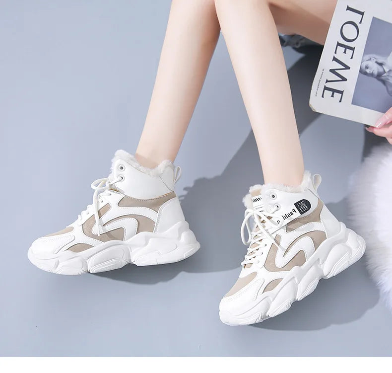 Causal Plush Shoes Cotton