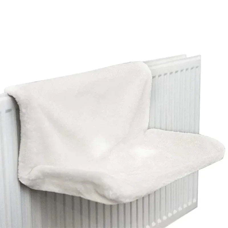 Cozy Portable Cat Hanging Hammock Bed Beige