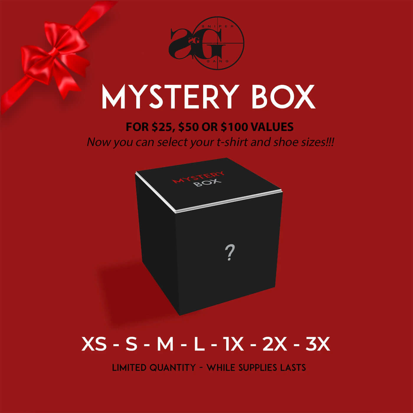 Shopminx Mystery Box $25 - Mystery Box / Mystery Box ($25 box excludes tee)