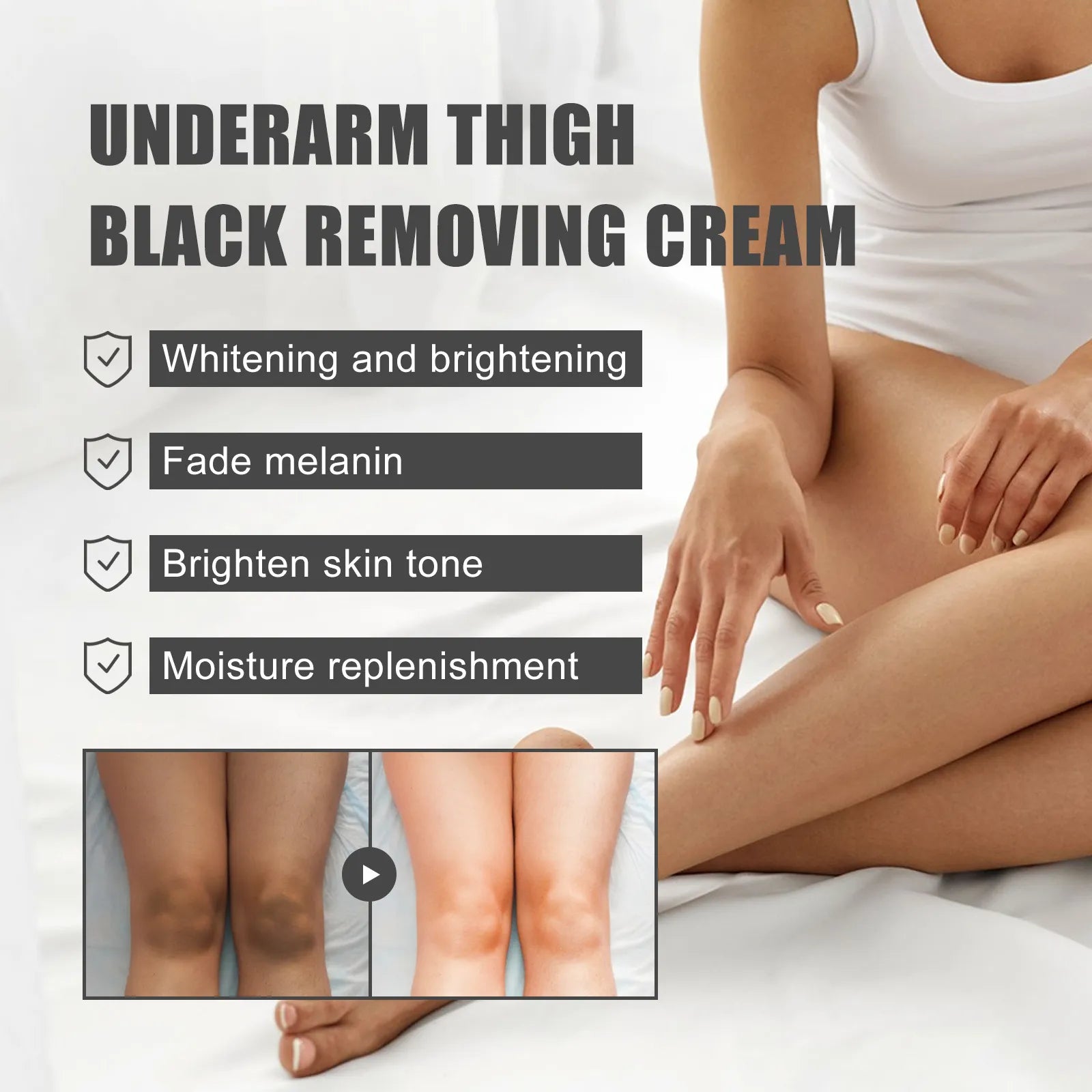 Snow Bleach Strong Whitening Cream for  Whitening Intimate Areas