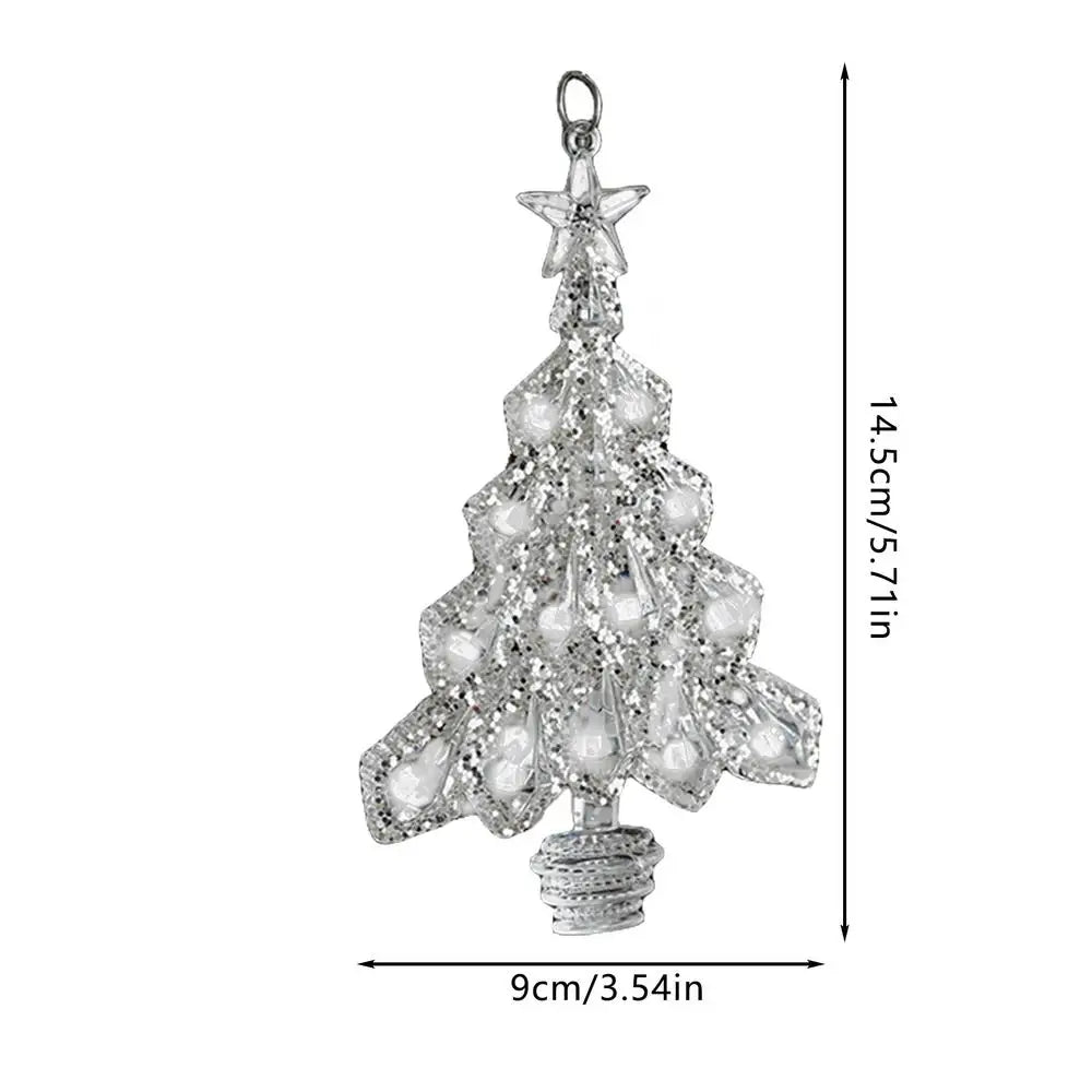 Crystal Acrylic Christmas Ornament – Dancing Angel Pendant