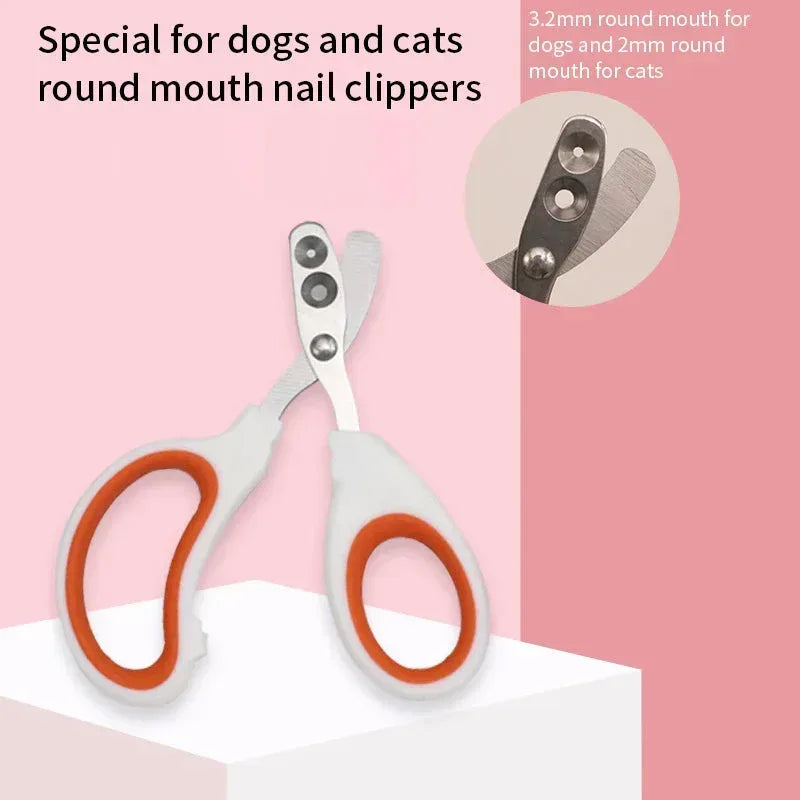 Claws Cutter Pet Nail Grooming Orange-A