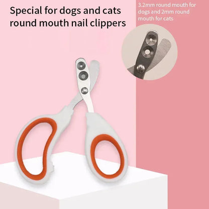Claws Cutter Pet Nail Grooming Orange-A
