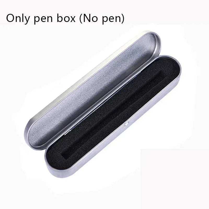 Metal Multicolor Pen 4 In 1 Gravity Sensor Ballpoint Pen Only silver box