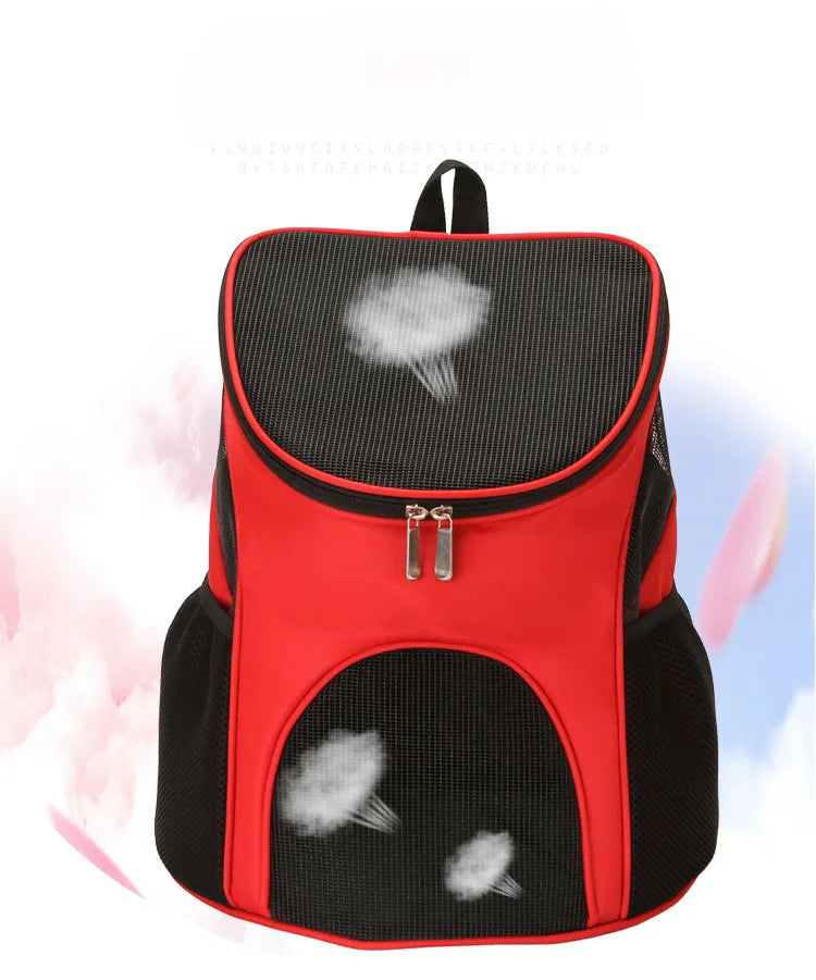 Portable Foldable Mesh Pet Carrier