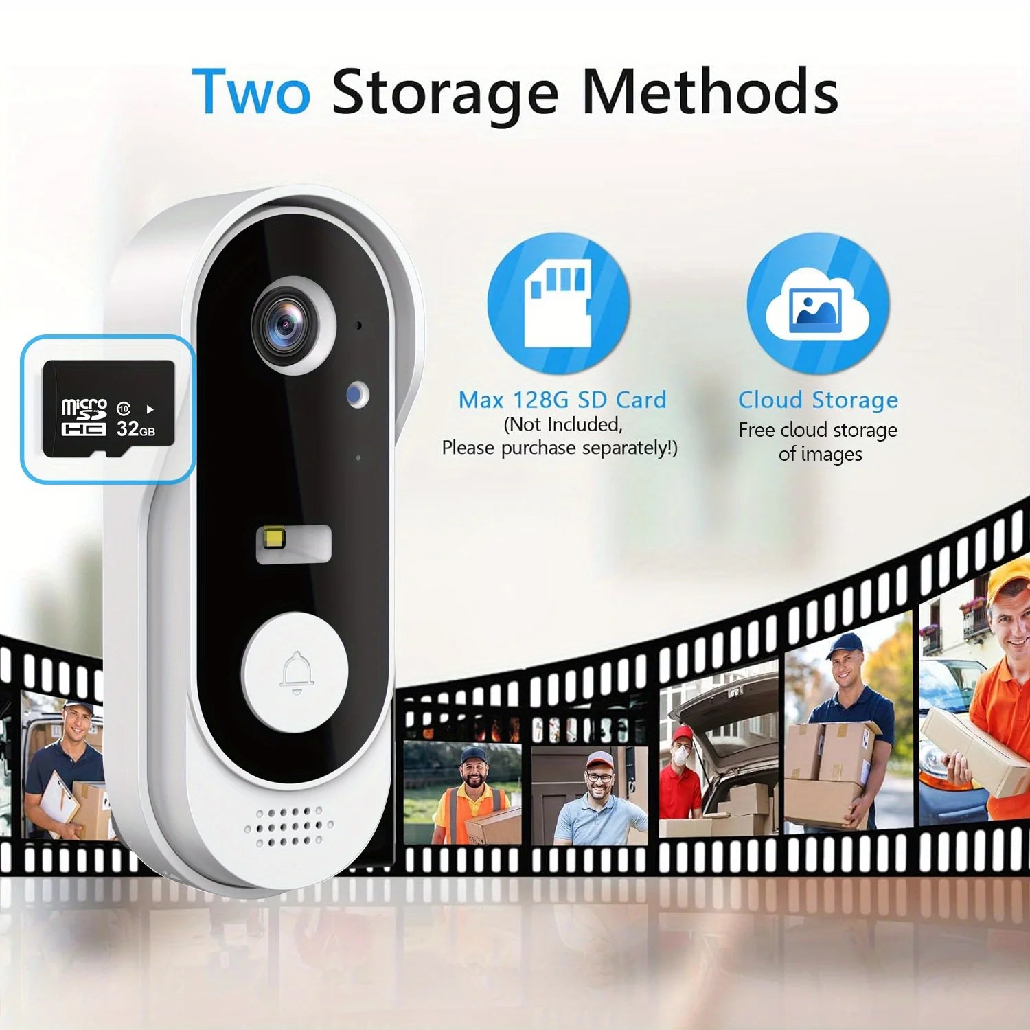 Wireless HD Doorbell Camera