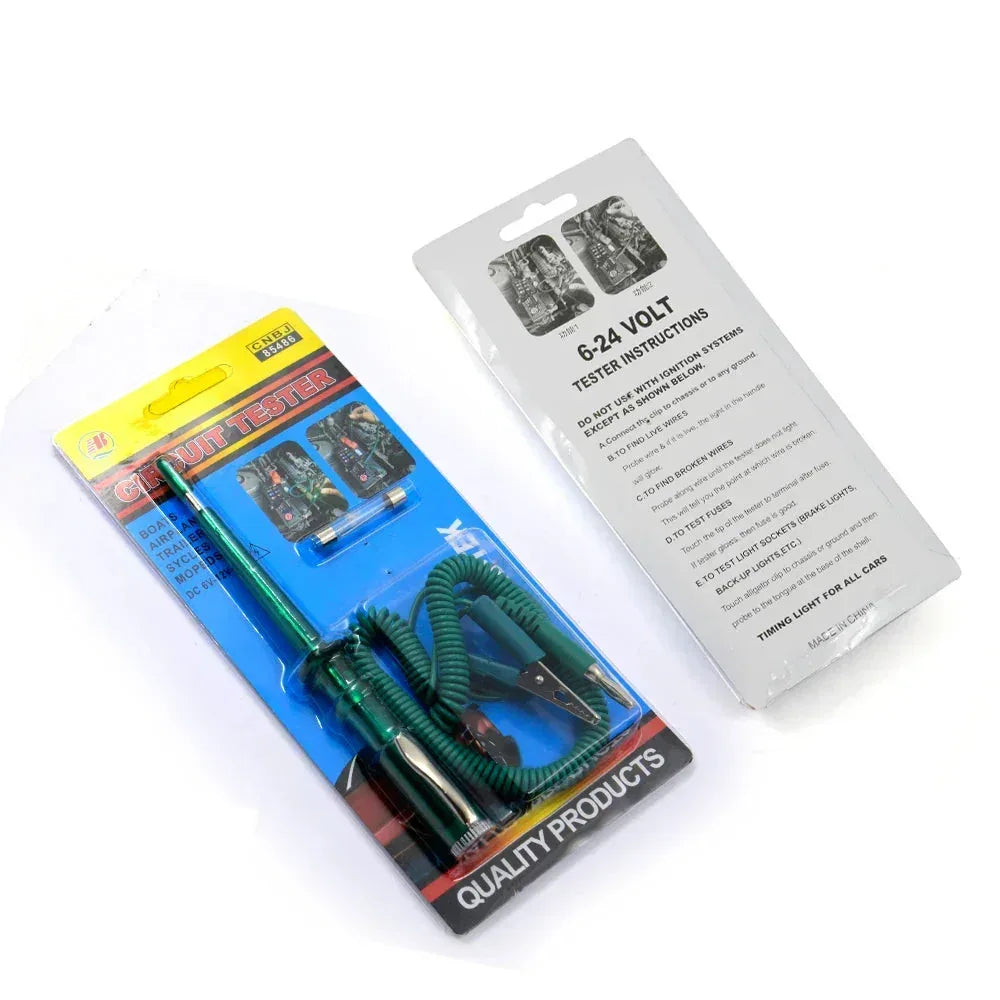 Universal Digital Display Car Truck Voltage Circuit Tester Circuit Tester Red