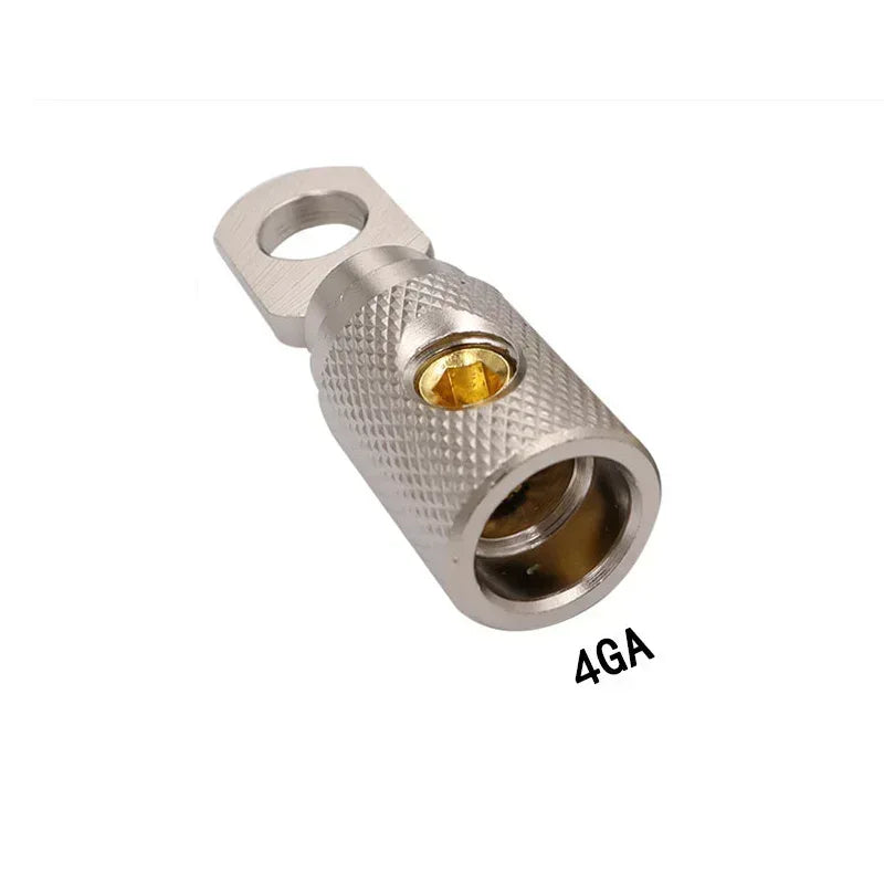 Car Audio Modified Wire Power Supply 4GA 1 piece Silver