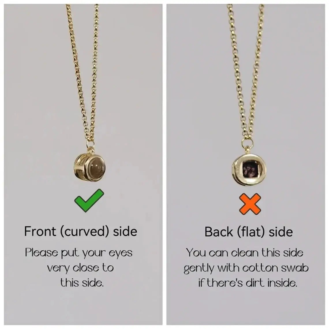 Shopminx Custom Photo Projection Bracelet Personalized Picture Jewelry Gift for Women Style2 / Black Bead / United States