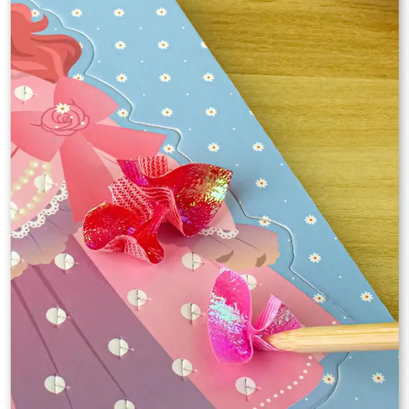 DIY Princess Painting & Sticker Craft Kit for Kids