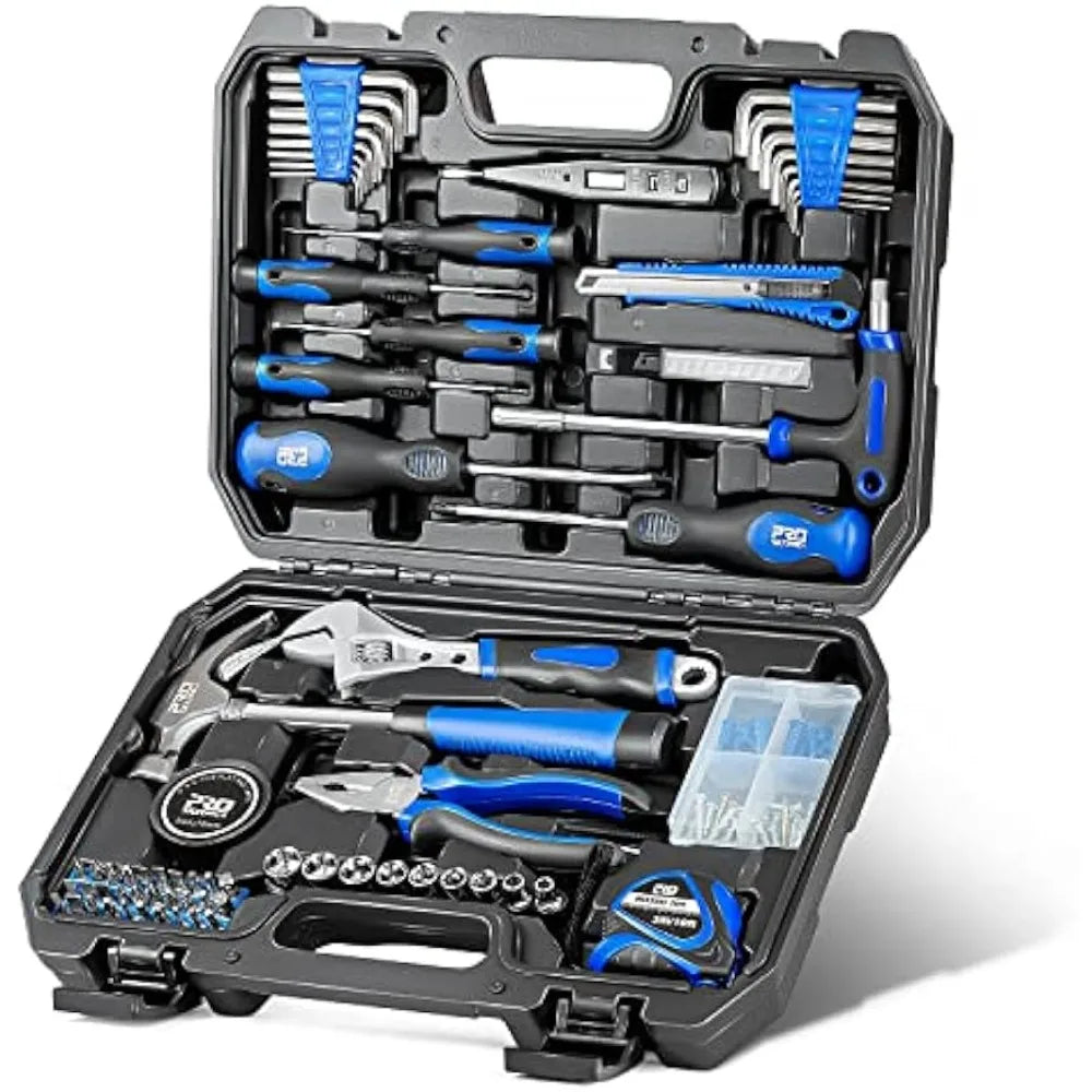 Hand Tool Set with Portable Tool Box