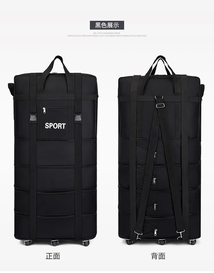 Foldable Luggage Moving Storage Bag Rolling Packing Cubes