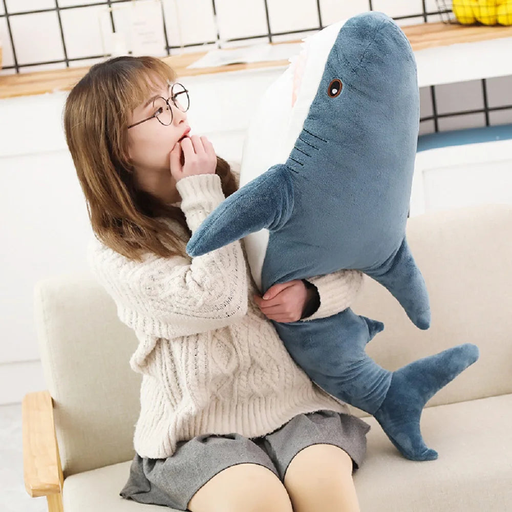 Plush Shark Doll Toy Cute Mini Keychain