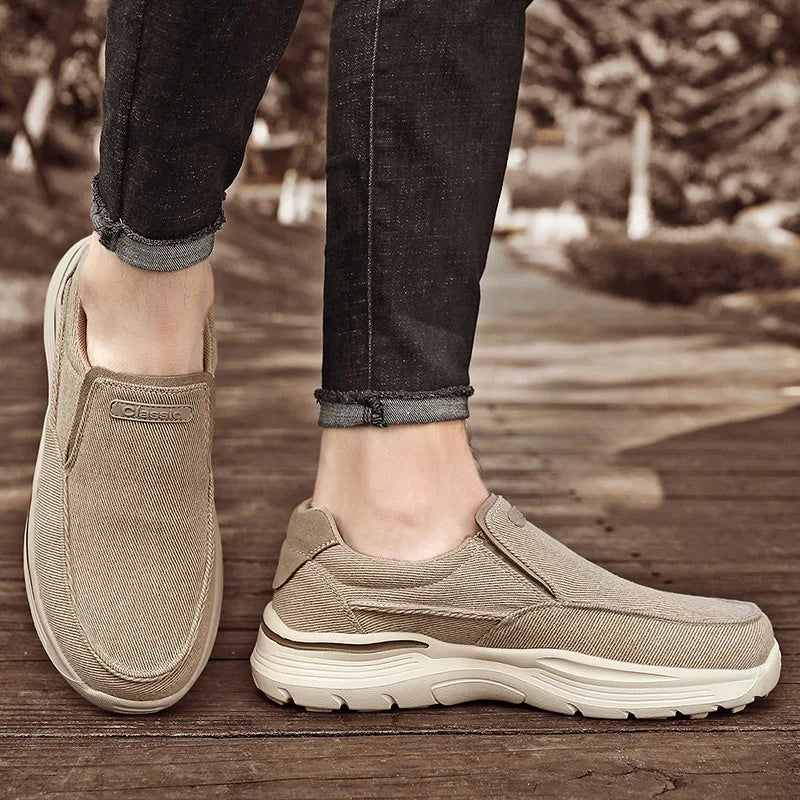 Denim Flat shoes Outdoor Sneakers