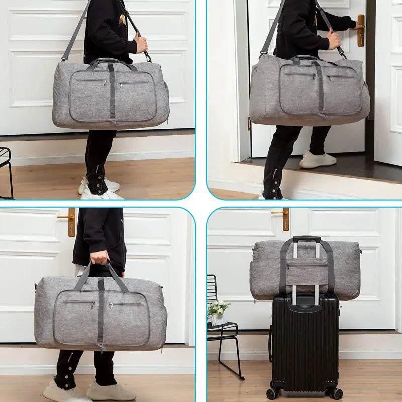 Waterproof Oxford Foldable Big Travel Bag