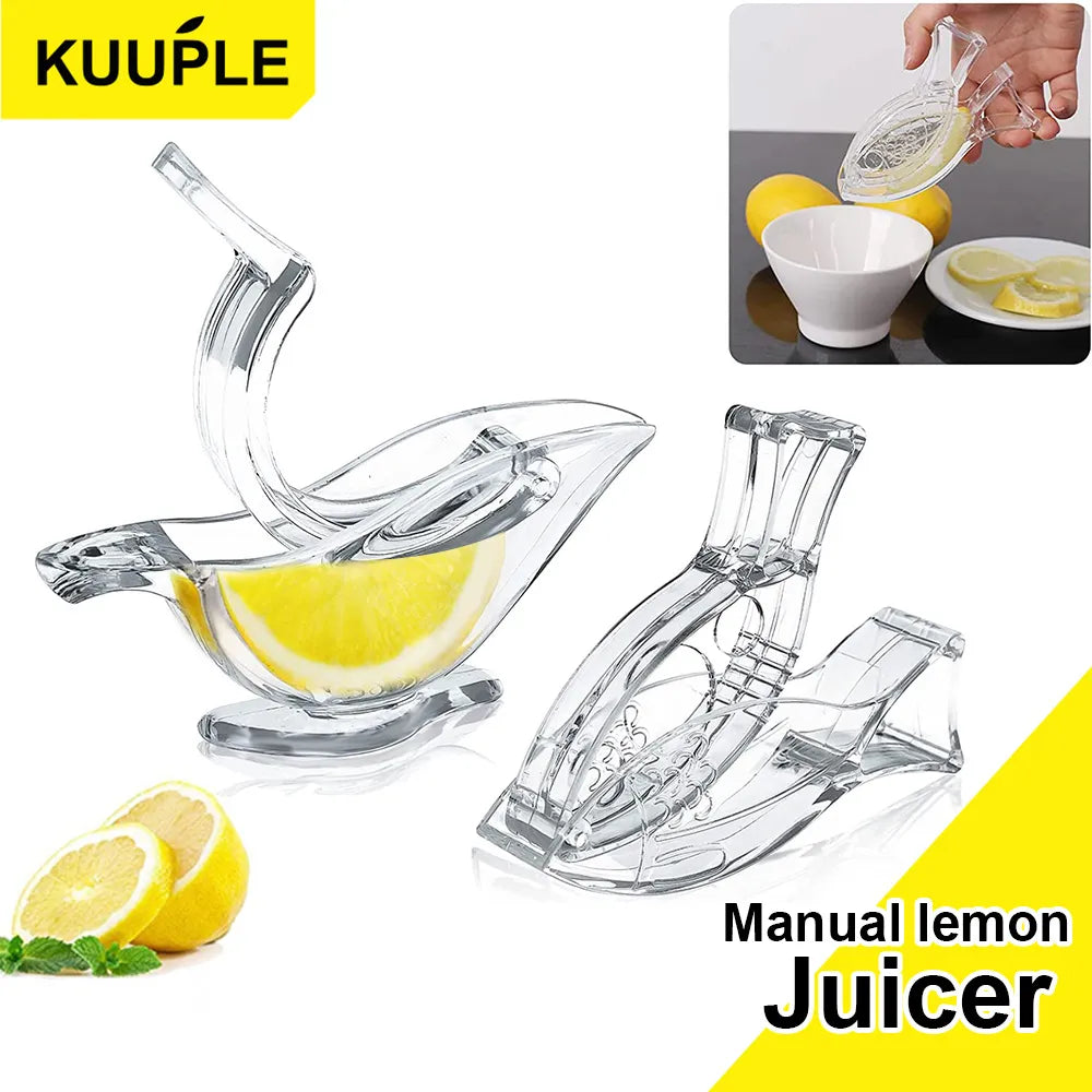 Acrylic Manual Lemon Slice Squeezer