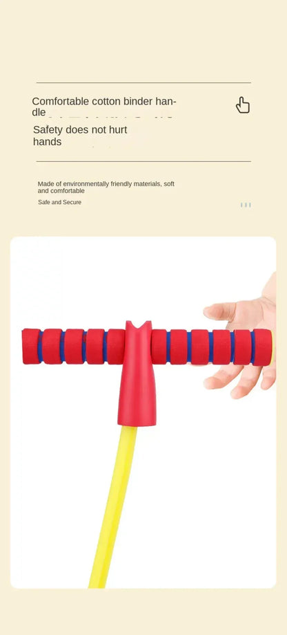 Kids Sports Games Toys Foam Stick Jumper Blue