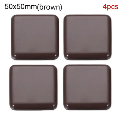 Anti Scratch Easy Move Heavy Furniture 50x50mm(brown)
