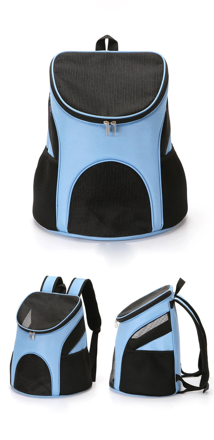 Portable Foldable Mesh Pet Carrier