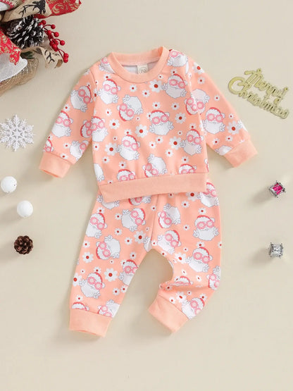 Infant Christmas Reindeer Outfit Pink / 2-3 Years / United States