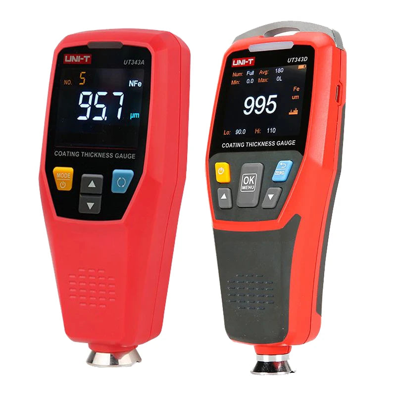 UNI-T UT343A UT343D Car Paint Coating Thickness Gauge