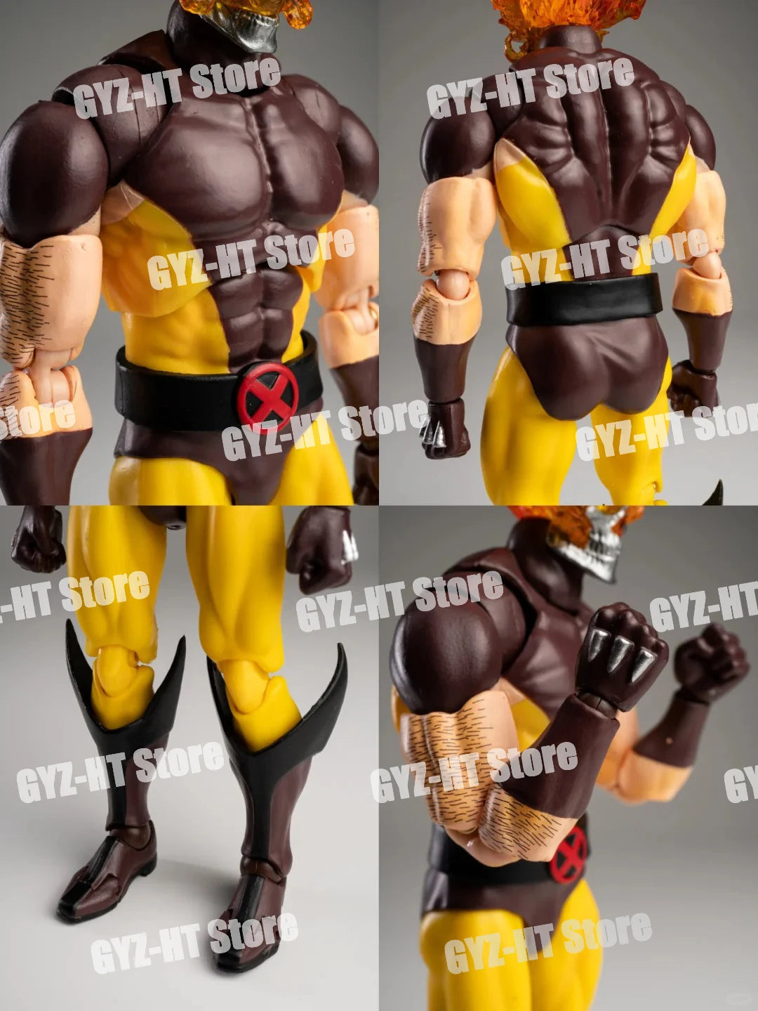 Ct Toys Hellverine Wolverine Mafex 096/138 Action Figure