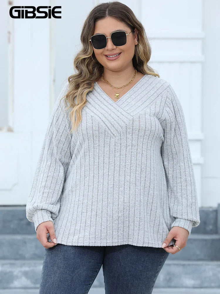 Plus Size Long Sleeve T Shirts for Women