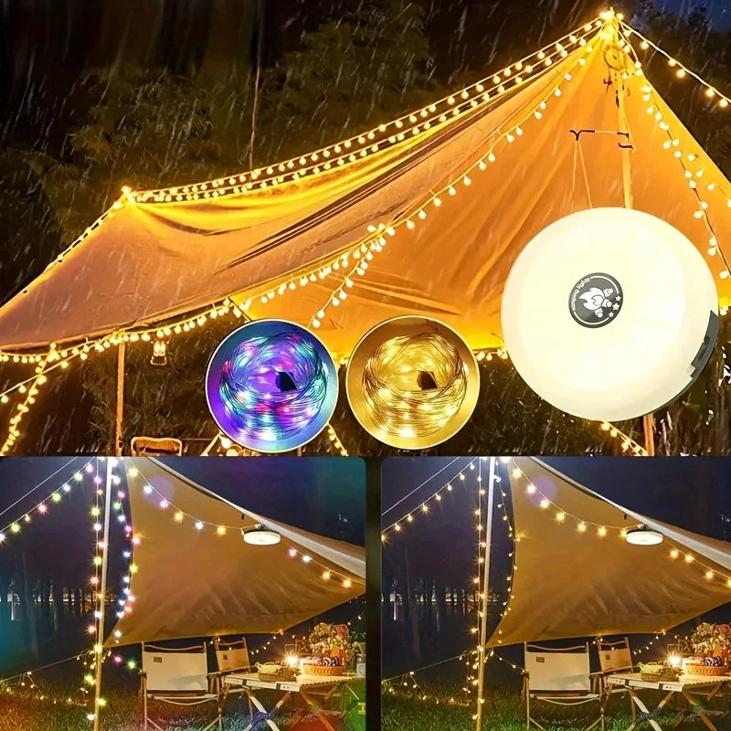 4-in-1 LED Camping Reel Light