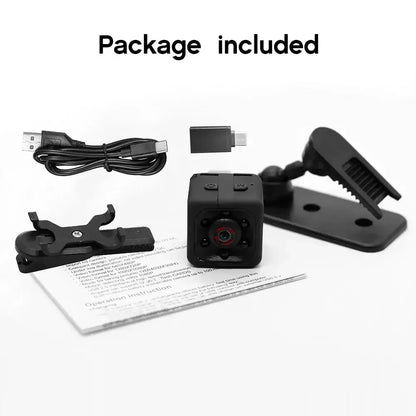 Mini Portable Camera black / 32G CARD / United States
