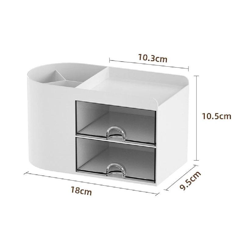 Drawer Multifunction Desktop Organizer Stationery Storage Box