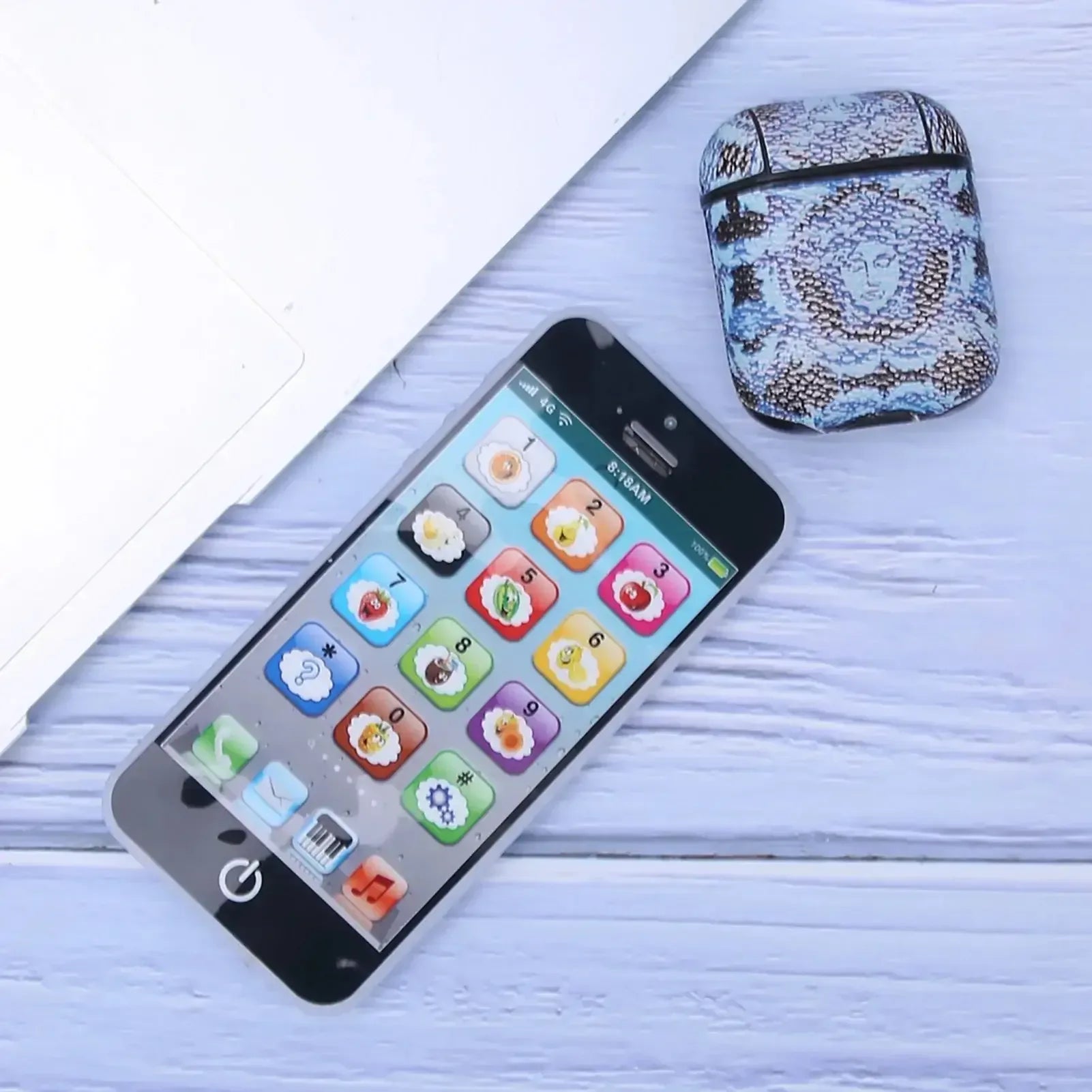 Baby English Learning Phone black